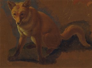 Studium lisa autorstwa Jacques-Laurent Agasse