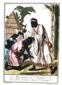 Marabout z Saint-Louis, Senegal (kolor lito)