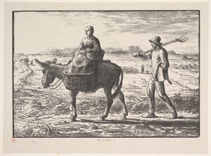 Poranek z cyklu Cztery pory dnia, 1830-75.