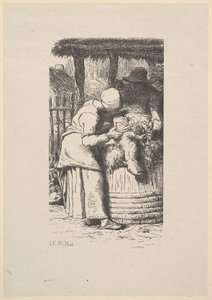 Strzyżenie owiec, 1853.