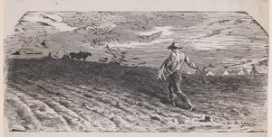 Siewca, ca. 1852. autorstwa Jacques Adrien Lavieille