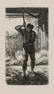 Młocarnia autorstwa Jacques Adrien Lavieille