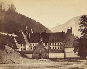 [Klasztor G. Chartreuse]. autorstwa Jacques Alexandre Ferrier