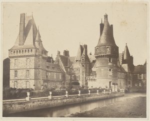 Widok na zamek Maintenon autorstwa Jacques Alexandre Ferrier