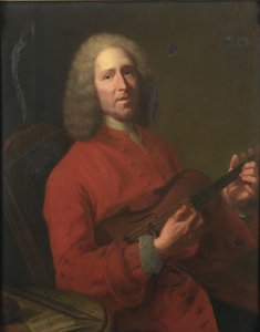 Portret kompozytora Jean-Philippe Rameau 1683-1764, 1728