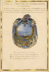Szyld z krajobrazem autorstwa Jacques Bailly