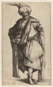Caspar, król Tarsu, ok. 1610 (akwaforta na papierze)