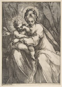 Madonna z różą, 1595-1616.