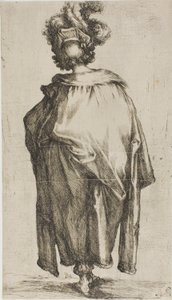 Melchior, z Trzech Magów autorstwa Jacques Bellange