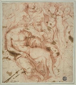 Temat mitologiczny autorstwa Jacques Bellange