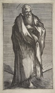 Święty Andrzej, 1595-1616. autorstwa Jacques Bellange