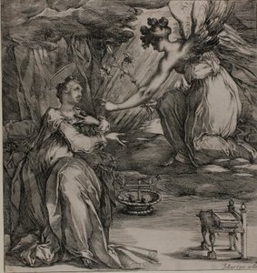 Zwiastowanie autorstwa Jacques Bellange