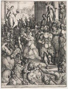 Męczeństwo św. Łucji autorstwa Jacques Bellange