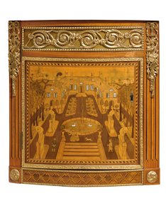Detal komody Ludwika XVI, ok. 1770-75