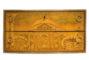 Detal komody Ludwika XVI, ok. 1770-75
