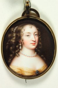 Pani o imieniu Mary Killigrew, Madame Zuylestein (emalia) autorstwa Jacques Bordier