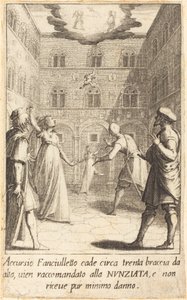 Accursio, 1619. autorstwa Jacques Callot