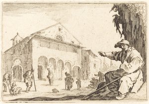 Przytułek autorstwa Jacques Callot