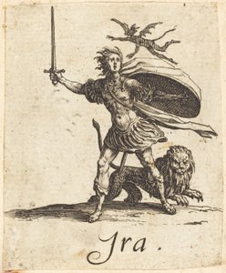 Gniew autorstwa Jacques Callot