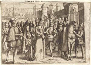 Przylot do Walencji [odbyt] autorstwa Jacques Callot