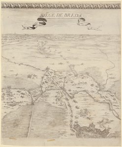Fragment „Bitwy o Bredę” autorstwa Jacques Callot