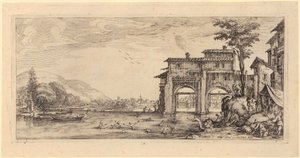 Rzeź niewiniątek w Betlejem [Tablica 1] autorstwa Jacques Callot