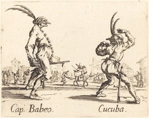 Czapka. Babeo i Kukuba, ok. 1930 r. 1622. autorstwa Jacques Callot