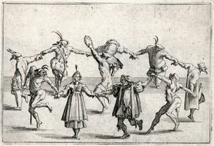 Kaprysy różnych postaci autorstwa Jacques Callot