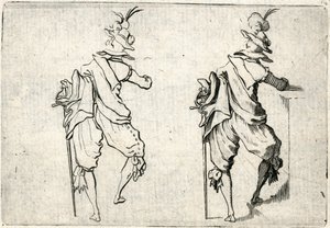 Kaprysy różnych postaci autorstwa Jacques Callot