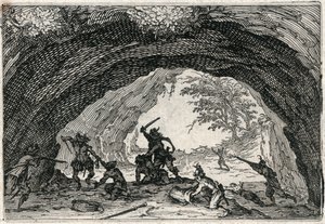Kaprysy różnych postaci autorstwa Jacques Callot