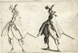 Kaprysy różnych postaci autorstwa Jacques Callot