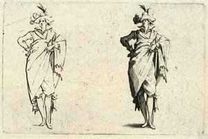 Kaprysy różnych postaci autorstwa Jacques Callot