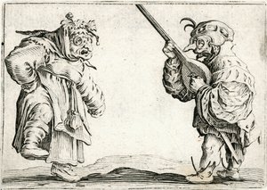 Kaprysy różnych postaci autorstwa Jacques Callot