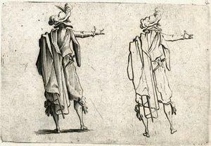 Kaprysy różnych postaci autorstwa Jacques Callot