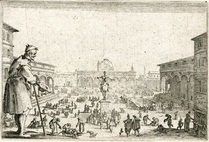 Kaprysy różnych postaci autorstwa Jacques Callot