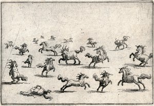 Kaprysy różnych postaci autorstwa Jacques Callot