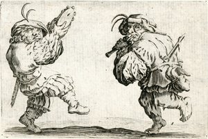 Kaprysy różnych postaci autorstwa Jacques Callot