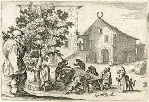 Kaprysy różnych postaci autorstwa Jacques Callot