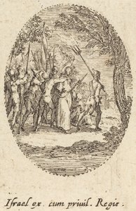 Chrystus niosący krzyż autorstwa Jacques Callot