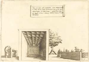 Kościół w Kairze autorstwa Jacques Callot