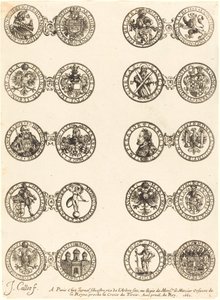 Monety [tablica 1] autorstwa Jacques Callot