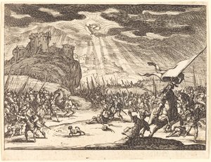 Nawrócenie Pawła autorstwa Jacques Callot