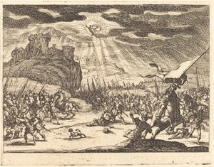 Nawrócenie Pawła autorstwa Jacques Callot