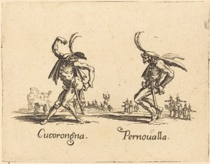 Cucorongna i Pernoualla autorstwa Jacques Callot