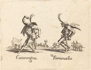 Cucorongna i Pernoualla autorstwa Jacques Callot