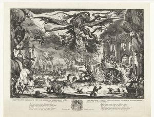 Kuszenie św. Antoniego autorstwa Jacques Callot