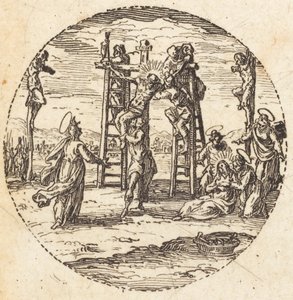 Zejście z krzyża autorstwa Jacques Callot