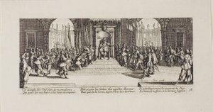 Podział nagród, płyta osiemnasta z The Miseries of War autorstwa Jacques Callot