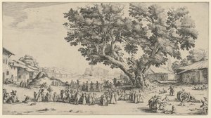 Święto wsi autorstwa Jacques Callot