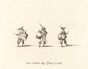 Wiertarka z bębnami autorstwa Jacques Callot